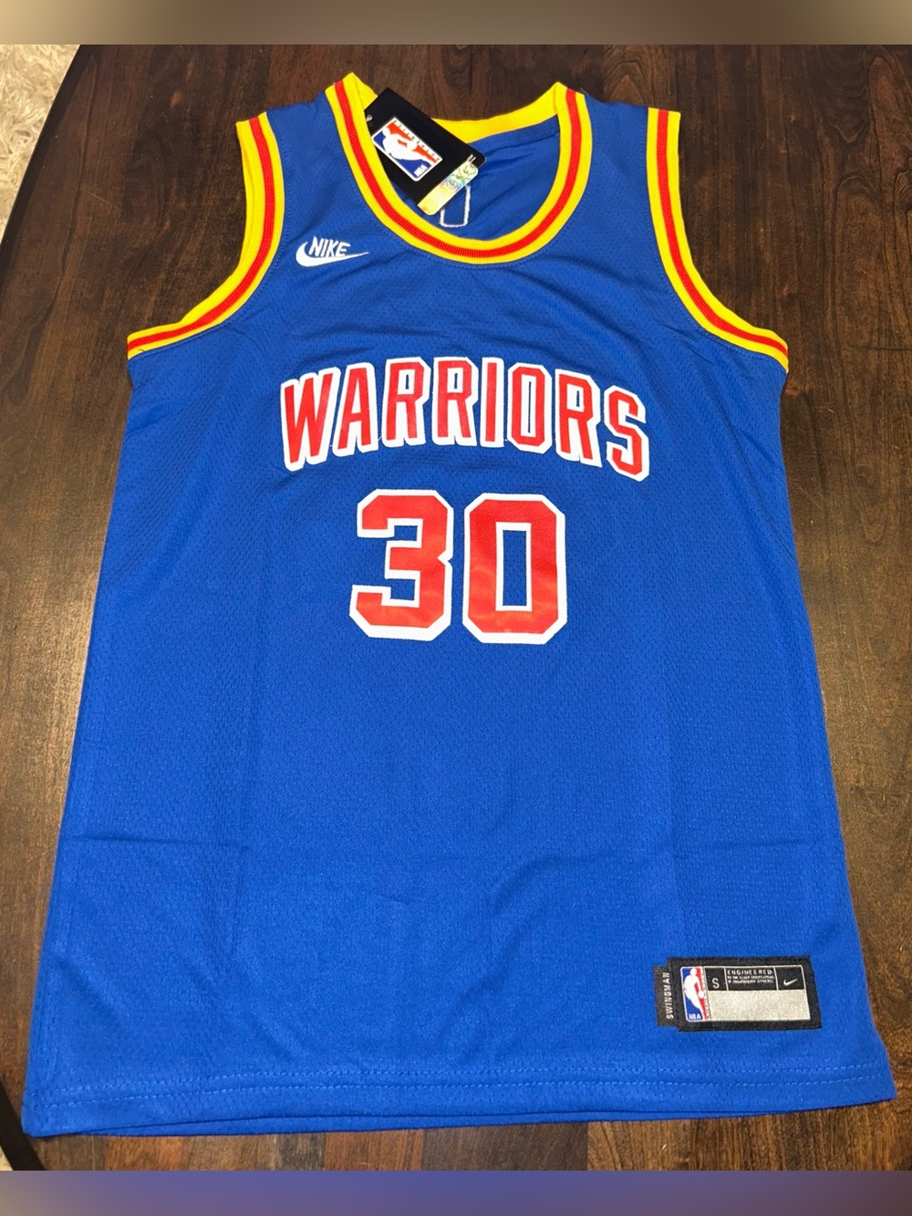 Steph Curry Golden State Warriors Nike 21/22 Classic Edition Swingman Jersey YS